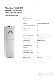Caldaia ARISTON GENUS PREMIUM EVO SOLAR FS 35.