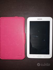 Samsung Tab 3 Lite SM-T110 Bianco + Custodia + USB
