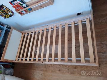 Letto montessori Ikea con base a doghe