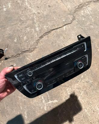Pannello radio/clima bizona bmw f20/f21/f22