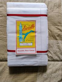 Coppia di lenzuola superiori matrimoniali 