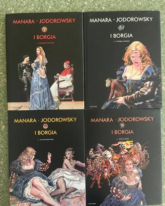 Milo Manara I borgia con autografo