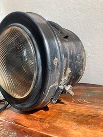 Lampada industriale ATM milano tram vintage