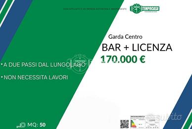 BAR + LICENZA NEL CENTRO STORICO DI GARDA