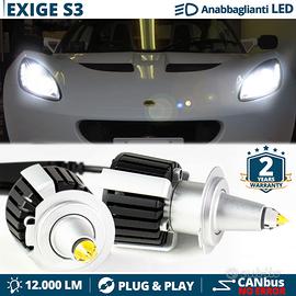 Kit Full LED H7 Per Lotus EXIGE S3 CANbus 12000LM