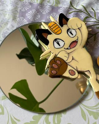 Specchio rotondo Meowth