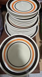 Set piatti in ceramica Gualdo Tadino