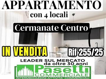 APPARTAMENTO 4 locali in centro Cermenate