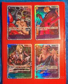 4 Carte SR JAPAN-One Piece