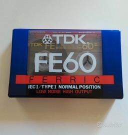 📼📼  Musicassetta TDK vergine FE60