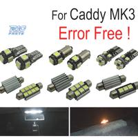 KIT 13 LAMPADE LED INTERNE PER VOLKSWAGEN VW CADDY
