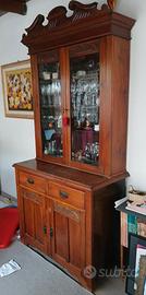Credenza in legno massello stile Liberty fine ’800