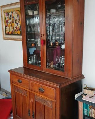 Credenza in legno massello stile Liberty fine ’800