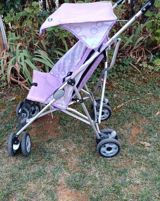 Passeggino leggero pieghevole a ombrello - Lilla