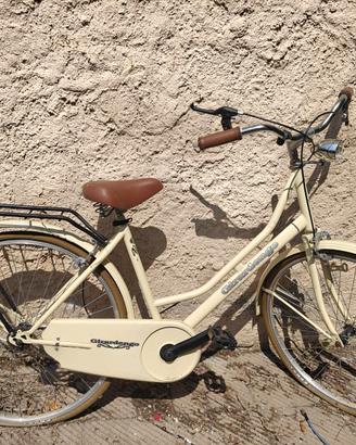 Selle de vélo City en cuir Homme et Femme Beachc Holland Vélo Look rétro Vintage - Fabriqué en Italie