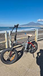 Bici elettrica Argento Mini Max grigio/rosso 