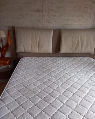 Letto matrimoniale cassonetto design moderno