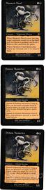 3x Carte Magic Demone Mesmerico/Mesmeric Fiend