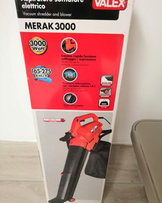 aspiratore soffiatore e tritatore elettrico nuovo