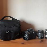 Canon EOS 2000D + 3 Obiettivi + Borsa