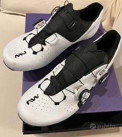 Scarpe da ciclismo Northwave bianche/nero
