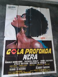 GIGANTOGRAFIA  DEL FILM GOLA PROFONDA. 