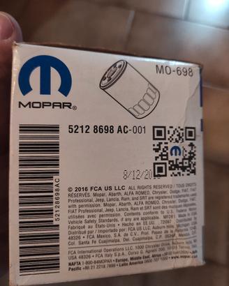 filtro gasolio / carburante mopar jeep originale 