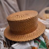 Antico Cappello di paglia del  1920
