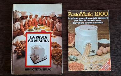 Libro ricette e guida rapida per Pastamatic 1000