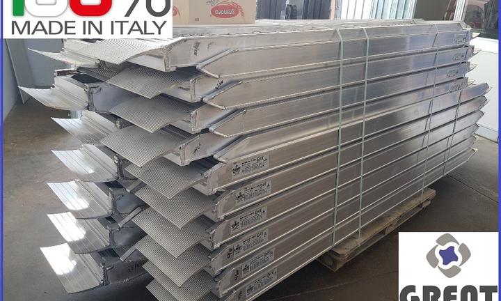 Rampe Carico Escavatore in Alluminio