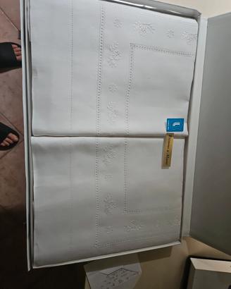 completo letto puro lino 