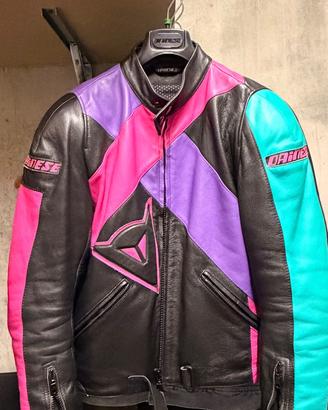 Giacca in pelle Dainese vintage