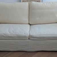 Divano letto Ikea a 2 posti, beige chiaro