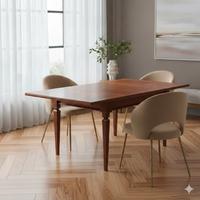 tavolo in legno di ciliegio in stile