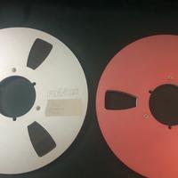 Revox coppia Bobine metallo bicolor