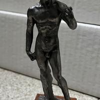 Statuetta David in peltro