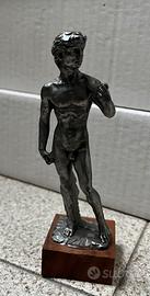 Statuetta David in peltro