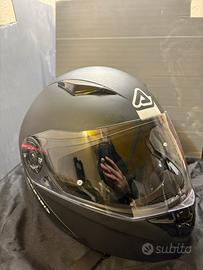 Casco modulare acerbis rederwel nero  taglia s