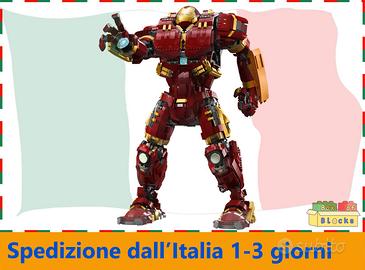 Lego 76210 Hulkbuster Marvel 76210 COMPATIBILE