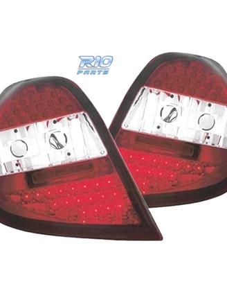 FANALI A LED RENAULT CLIO 05-09 ROSSO