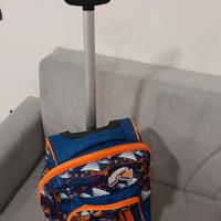 zaino bambino/a con rotelle e maniglia CARRERA
