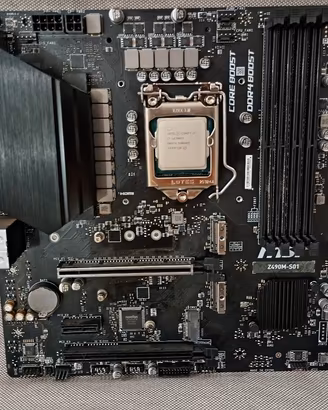 Scheda Madre MSI Z490M-S01 + Intel Core i7-10700KF