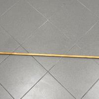 Bastone per tende con anelli realizzato in ferro