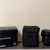 SIGMA 10-20 3.5 DC HSM EX per Nikon