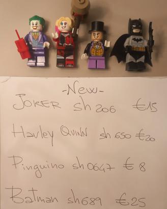 Lego Minifigures Dc Batman Harley Quinn Joker Ping