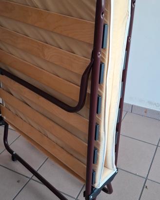Letto pieghevole da una piazza  con materasso