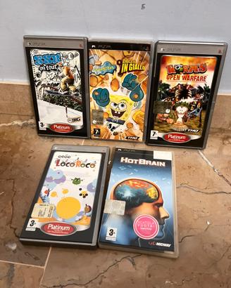 Giochi psp vintage console