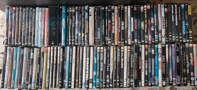Collezione DVD, 109 pezzi, vari generi