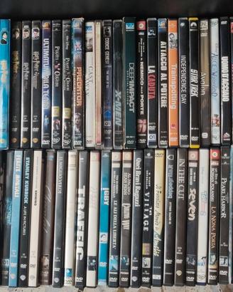 Collezione DVD, 109 pezzi, vari generi