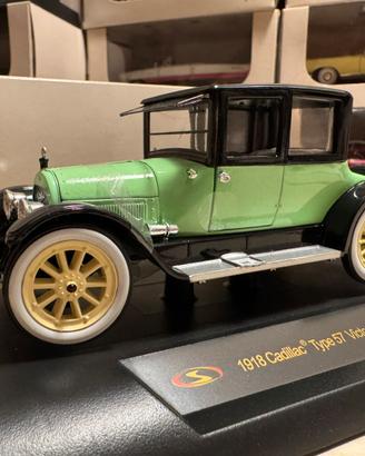 1918 Cadillac Type 57 Victoria Coupe - Scala 1:32